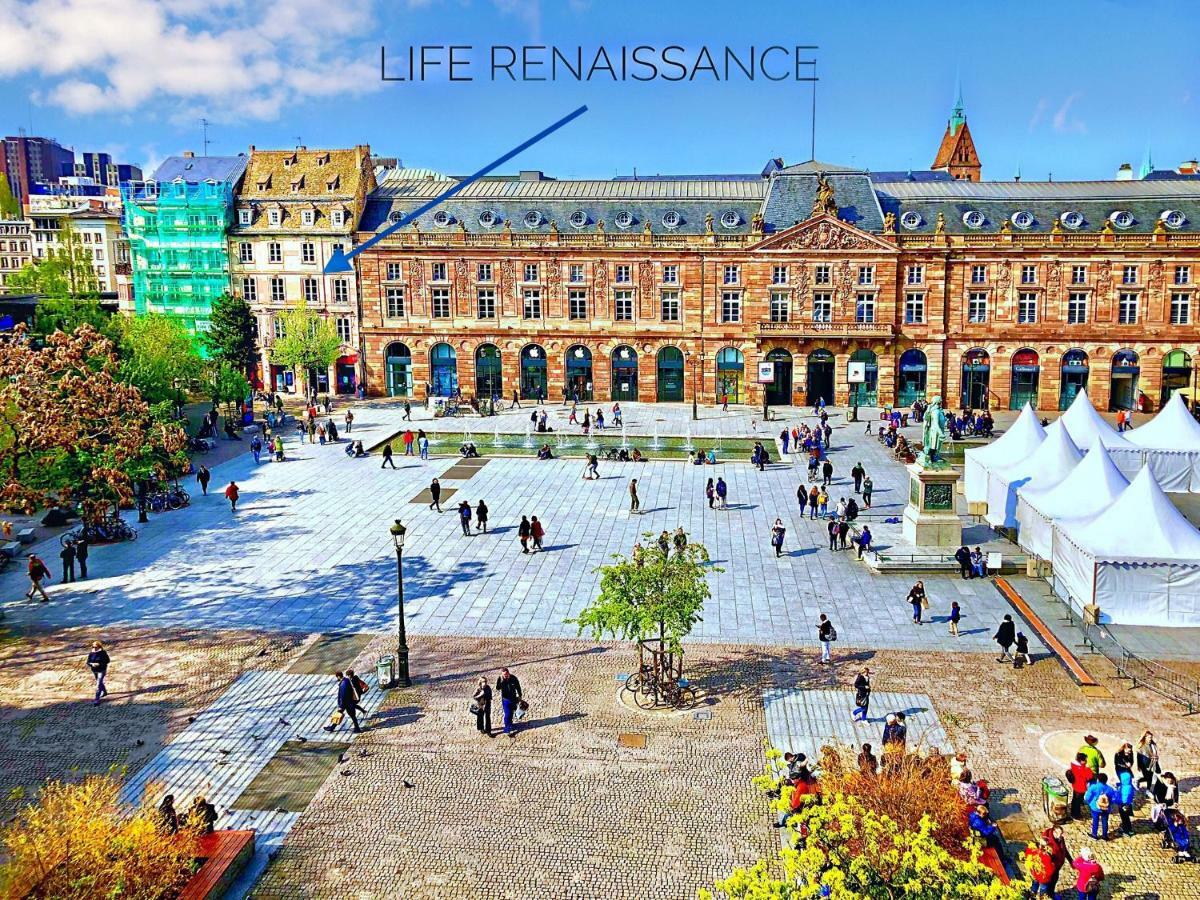 LIFE RENAISSANCE - New Concept - Place Kléber Strasbourg Kültér fotó